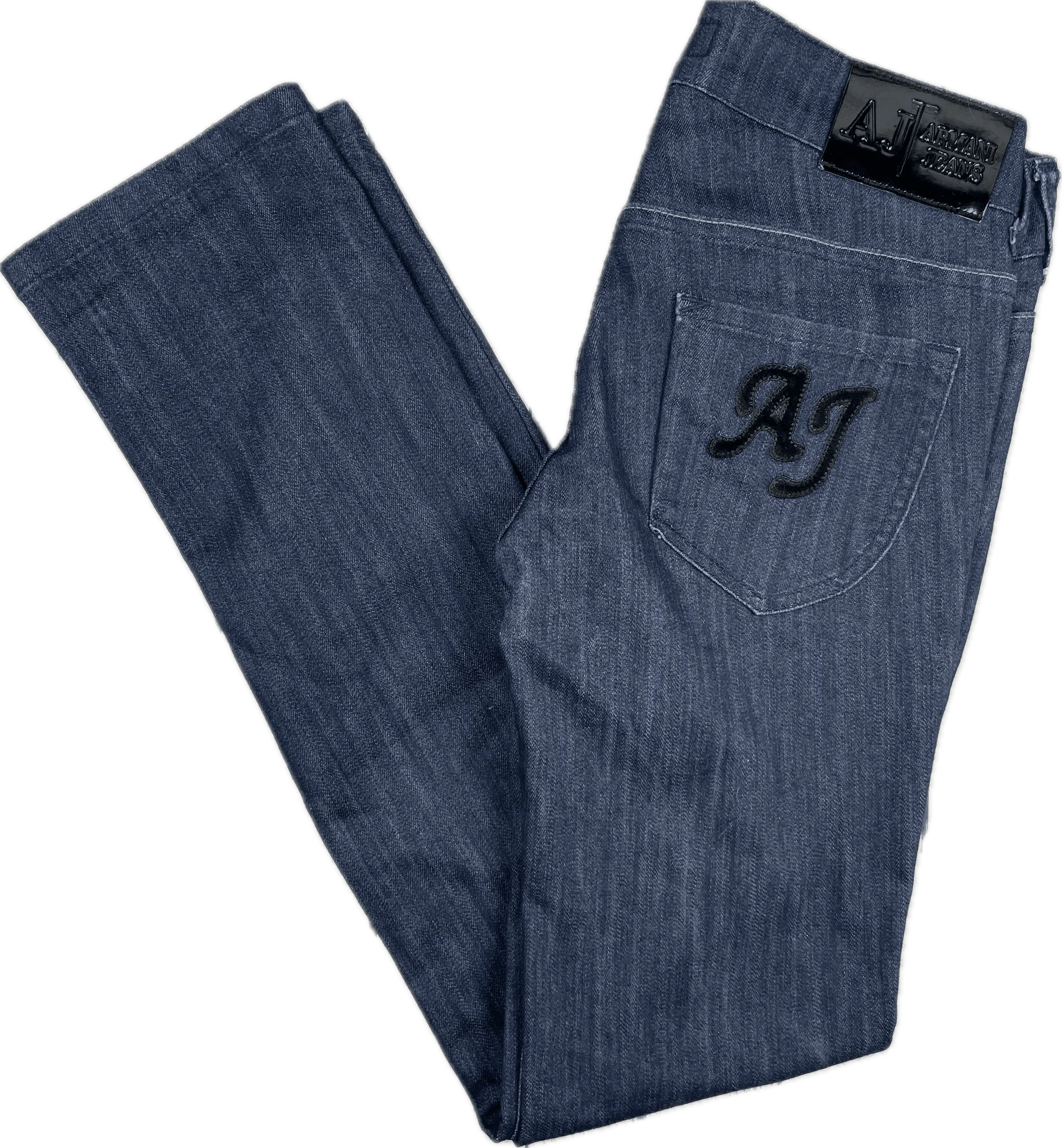 Armani Jeans AJ Slim Straight 'Indigo 09' Stretch Jeans -Size 27