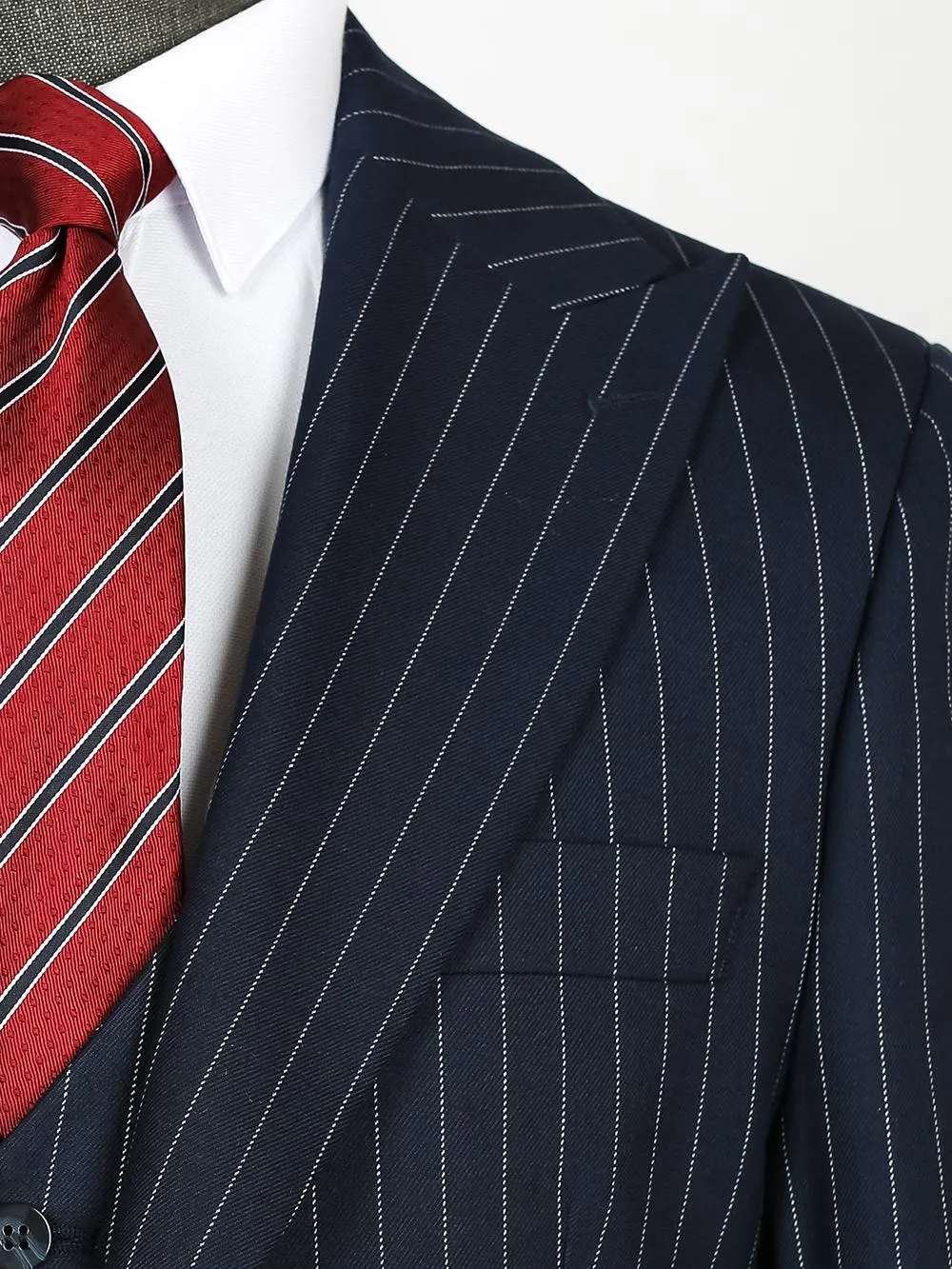 Bodie Blue Set Blazer Linen Suit