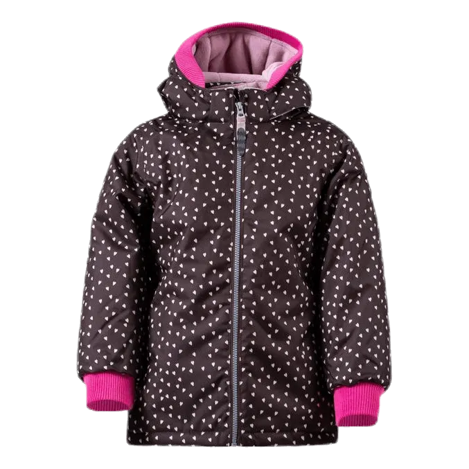 Britta Heart Jacket Brown