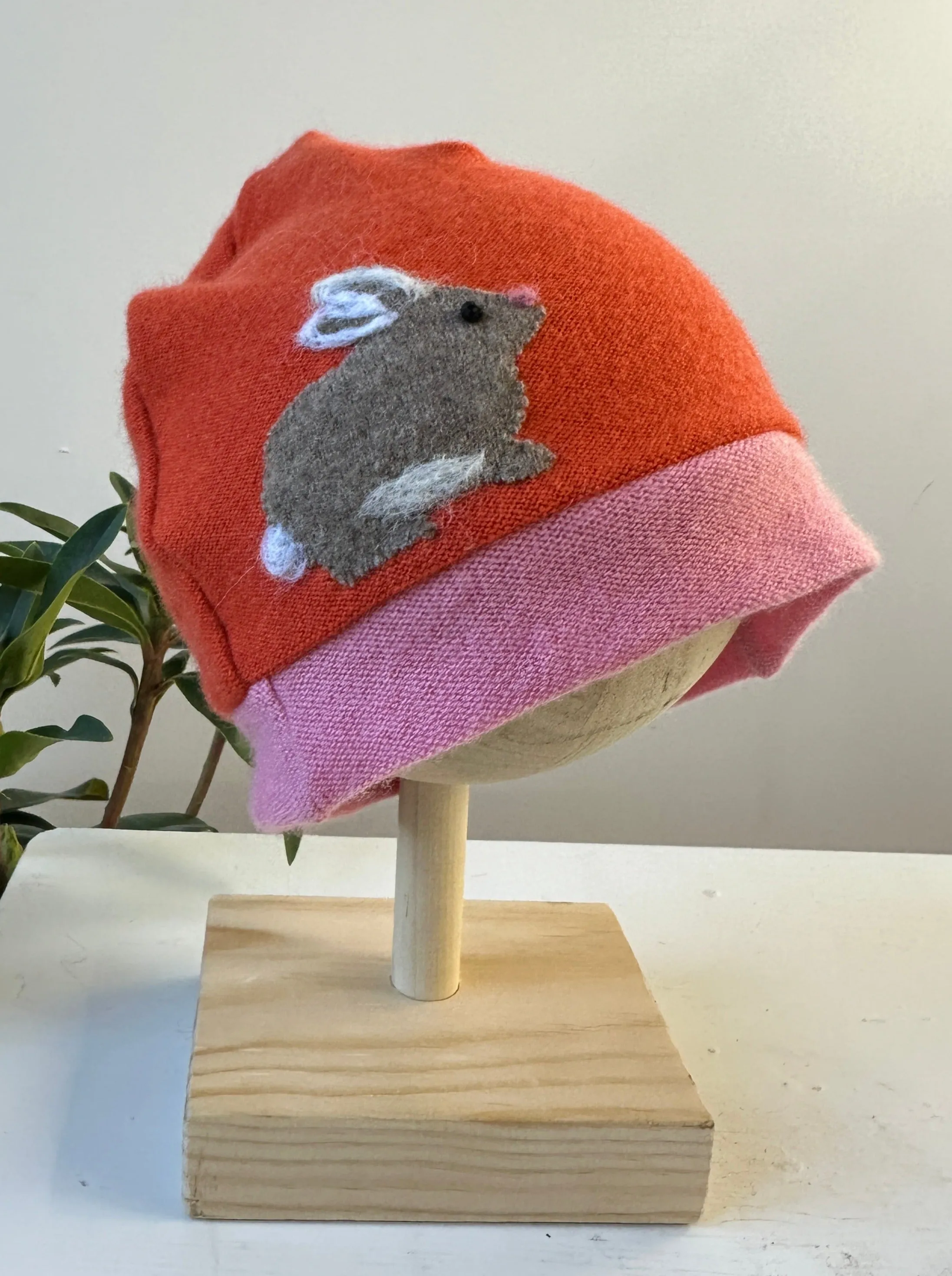 Bunny Cashmere Hat - Child