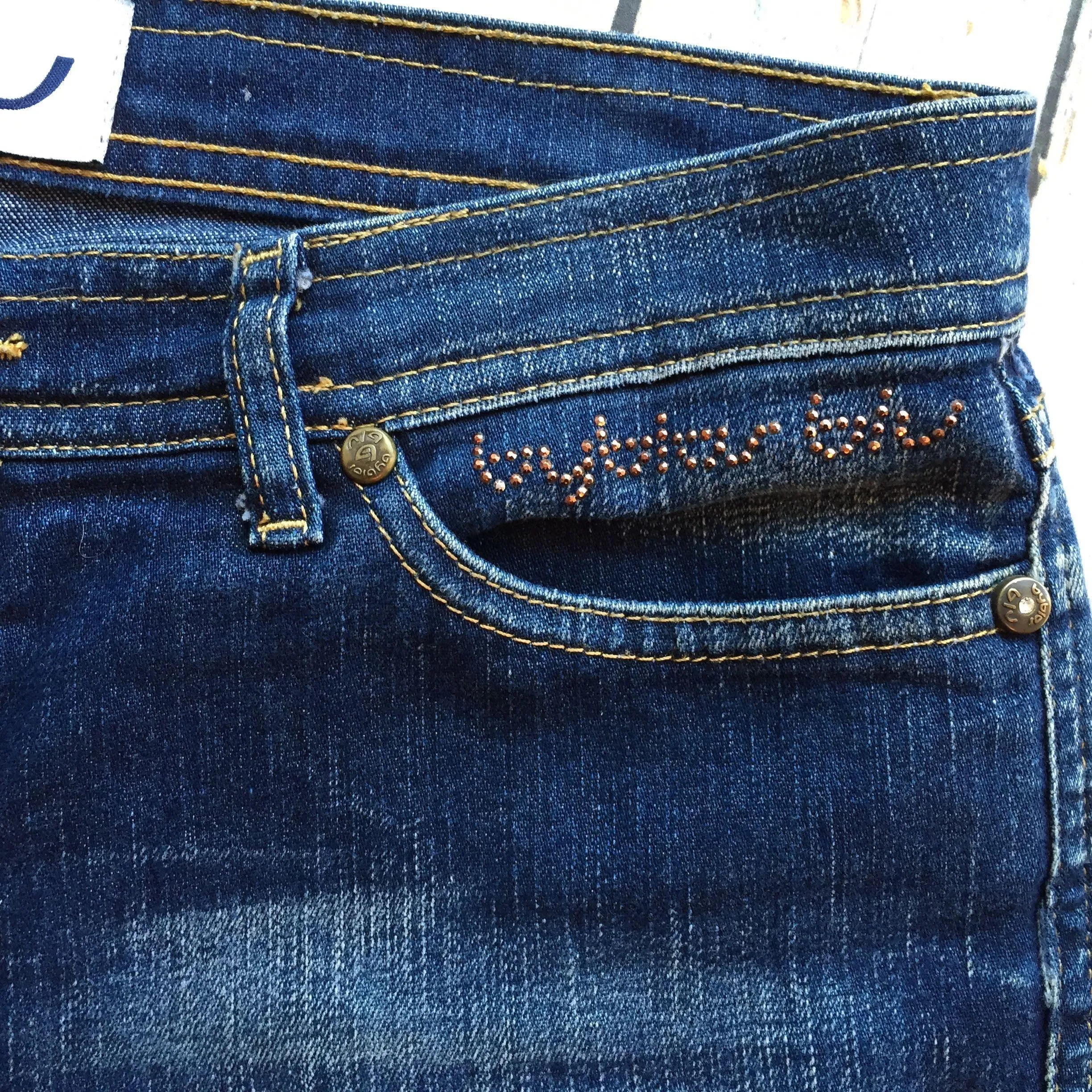 Byblos Blu Easy fit  Y2K 'Swinger' Jeans -Size 31