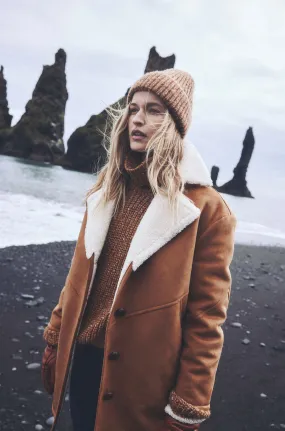 FABULOUS OCHER STRAIGHT COAT
