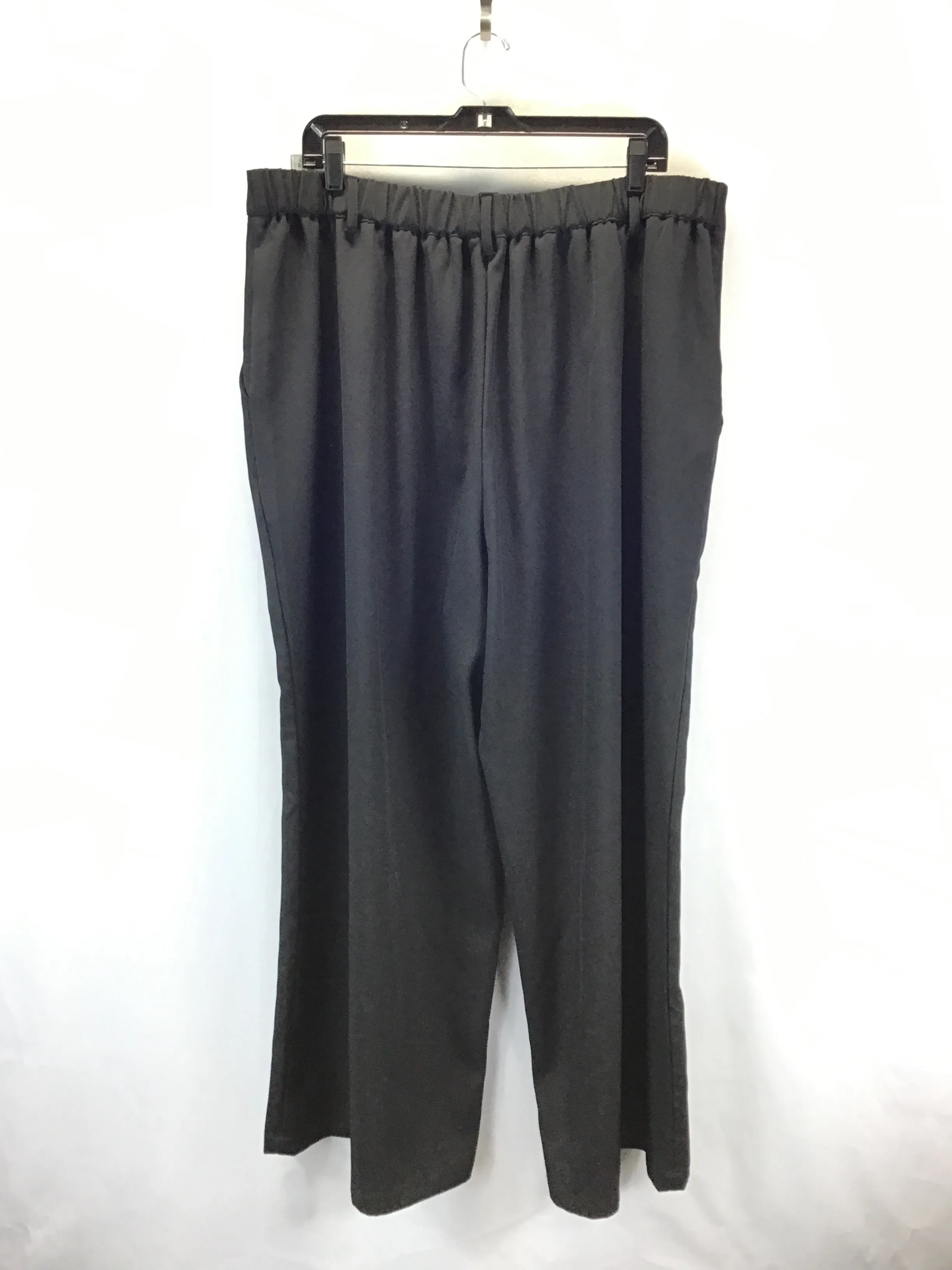 Pants Palazzo By Clothes Mentor In Black, Size: 2x