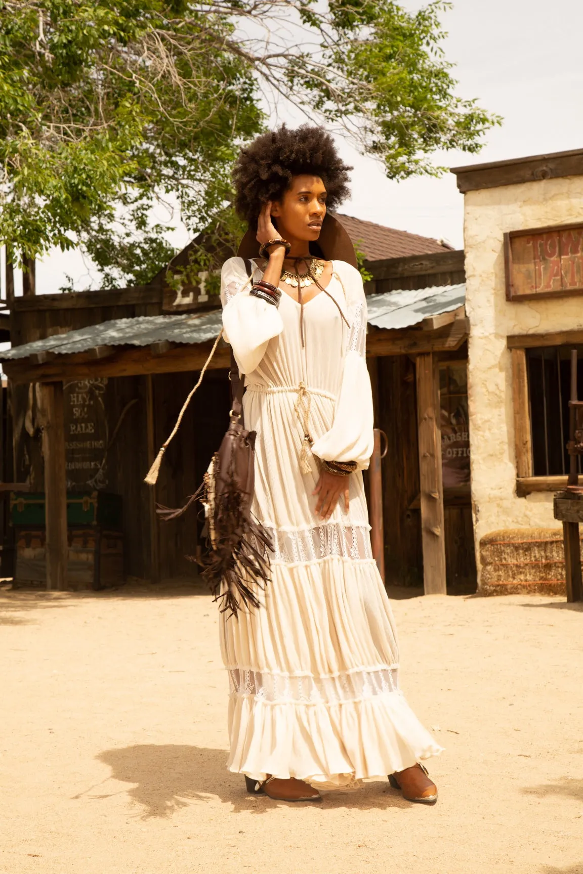 Pemba Bohemian Maxi Dress