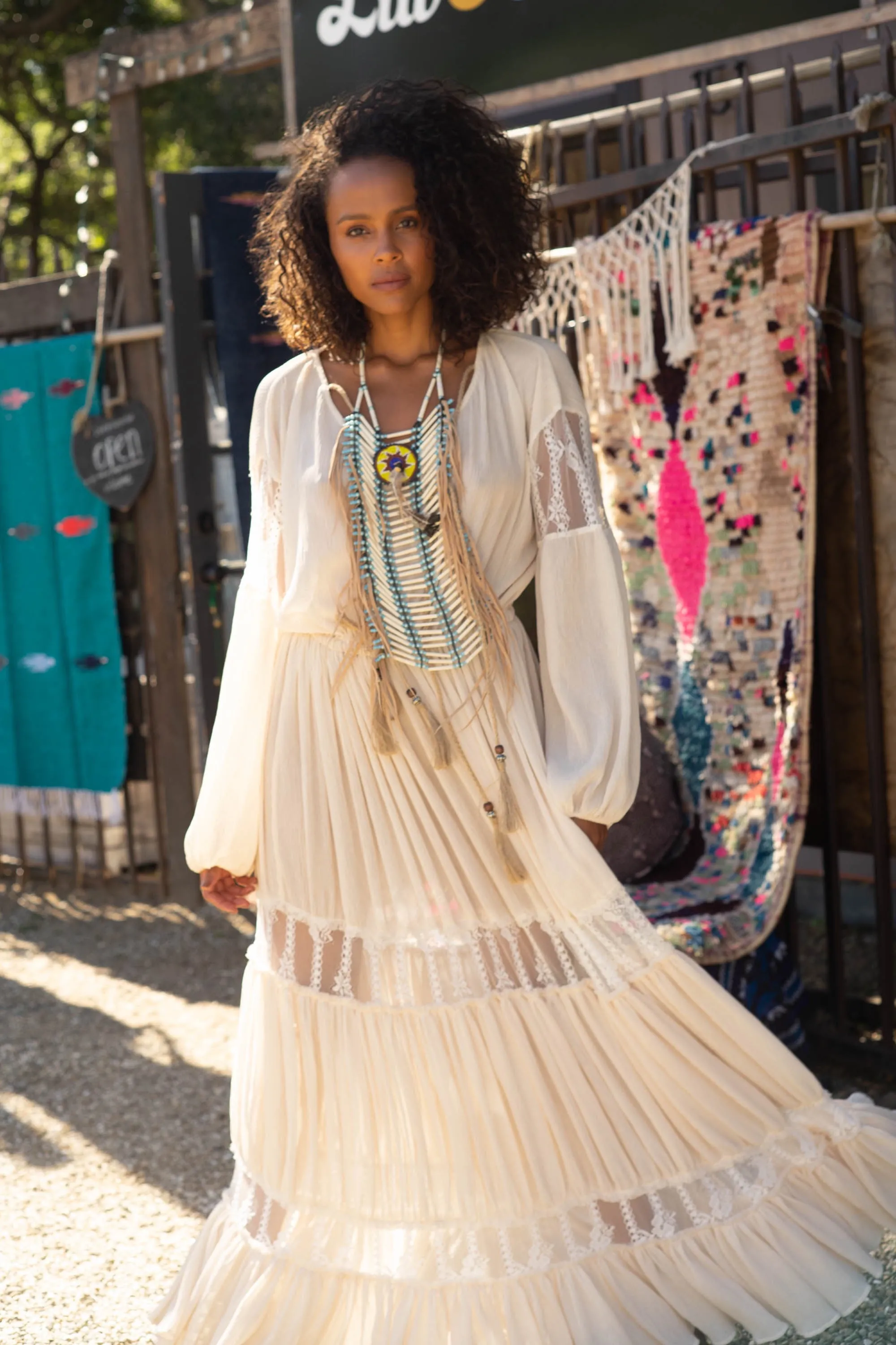 Pemba Bohemian Maxi Dress
