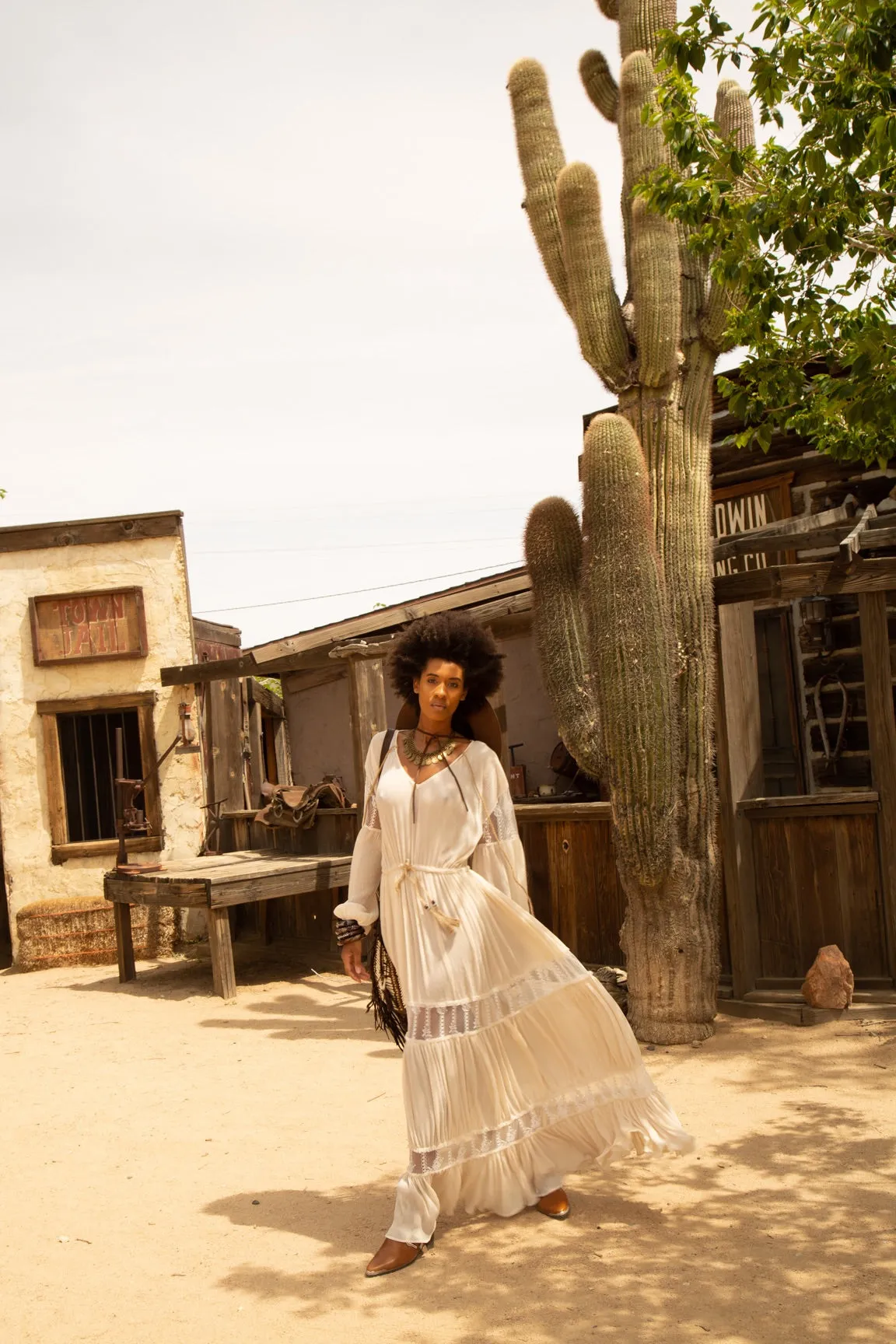 Pemba Bohemian Maxi Dress