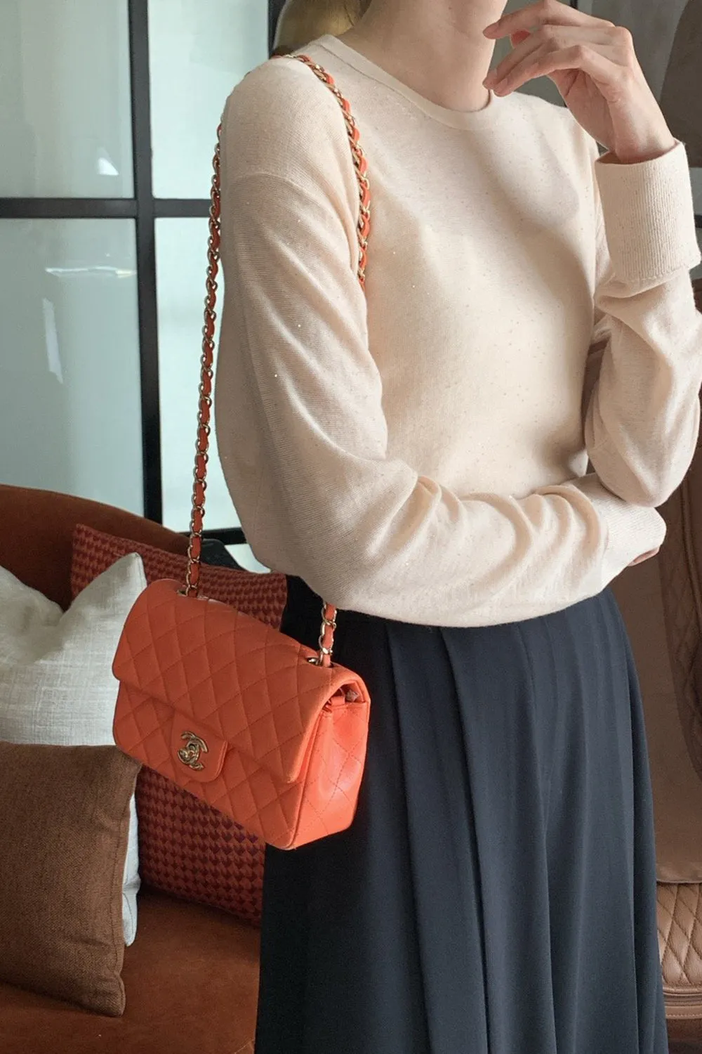Pleated Wide Palazzo Pants