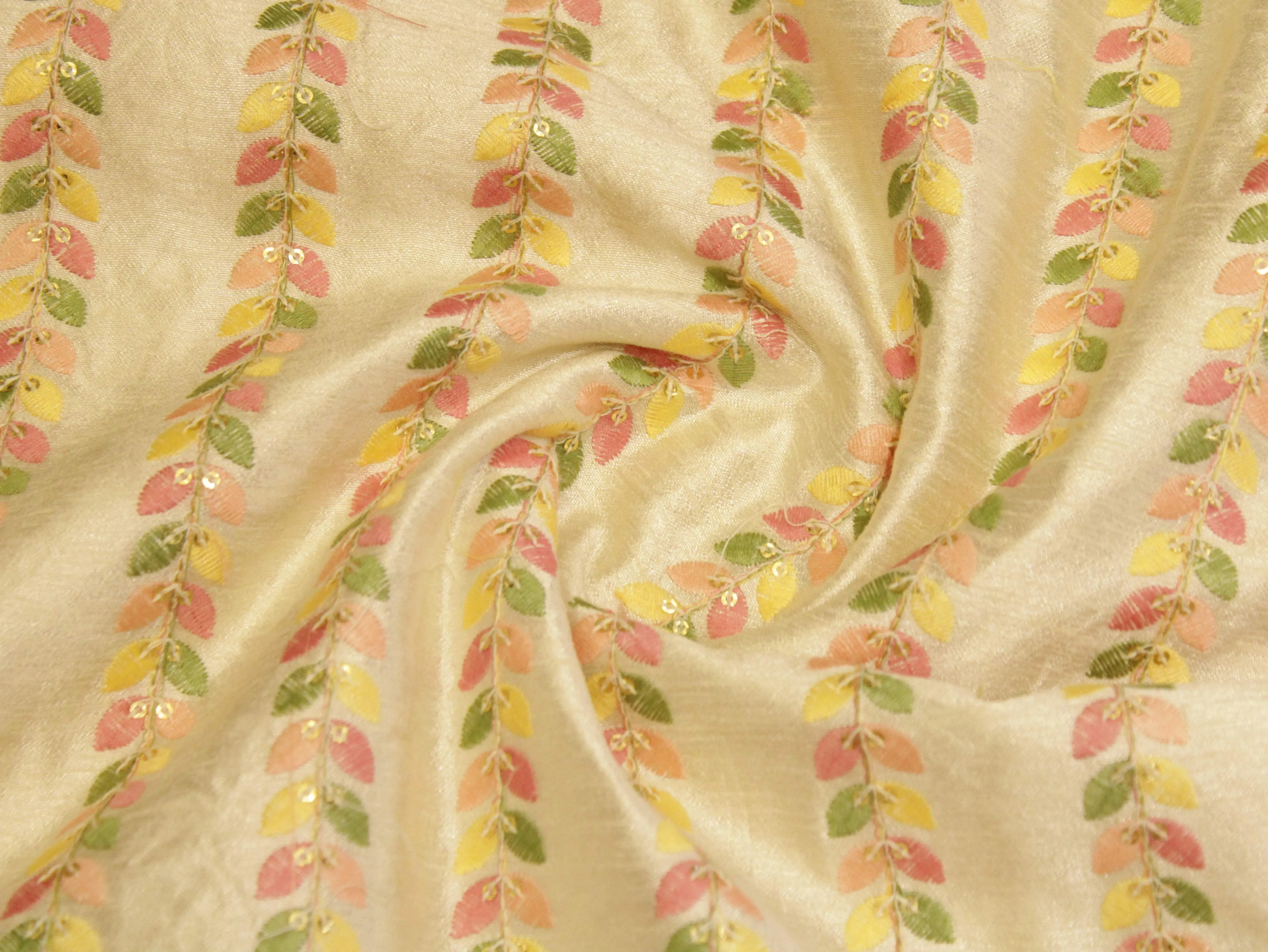 Premium Phantom Silk Thread Work Fabric