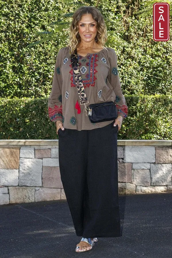 Rubyyaya Pula Pant Black