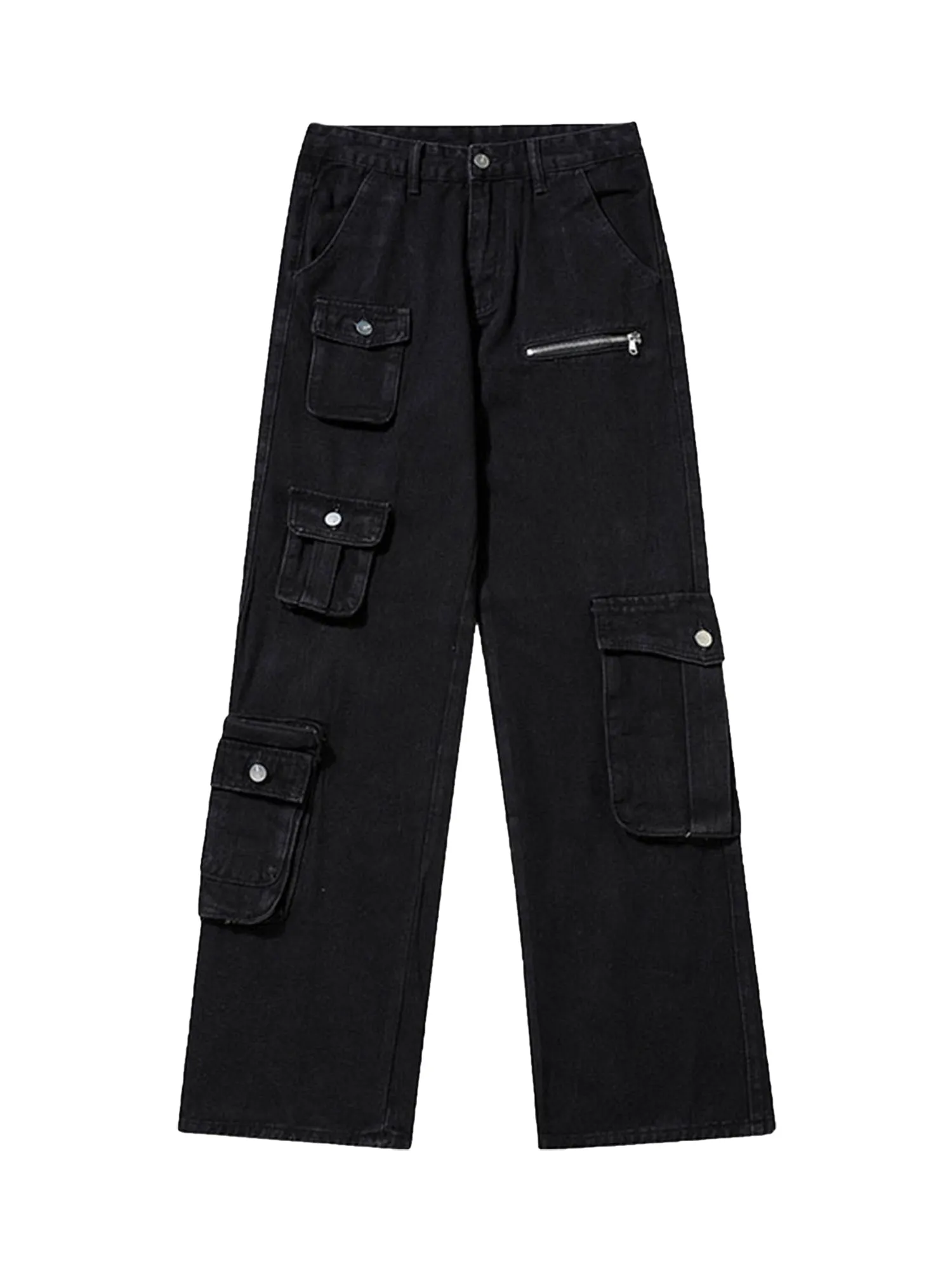 Sneakerhill American Multi-Pocket Work Pants - 1659
